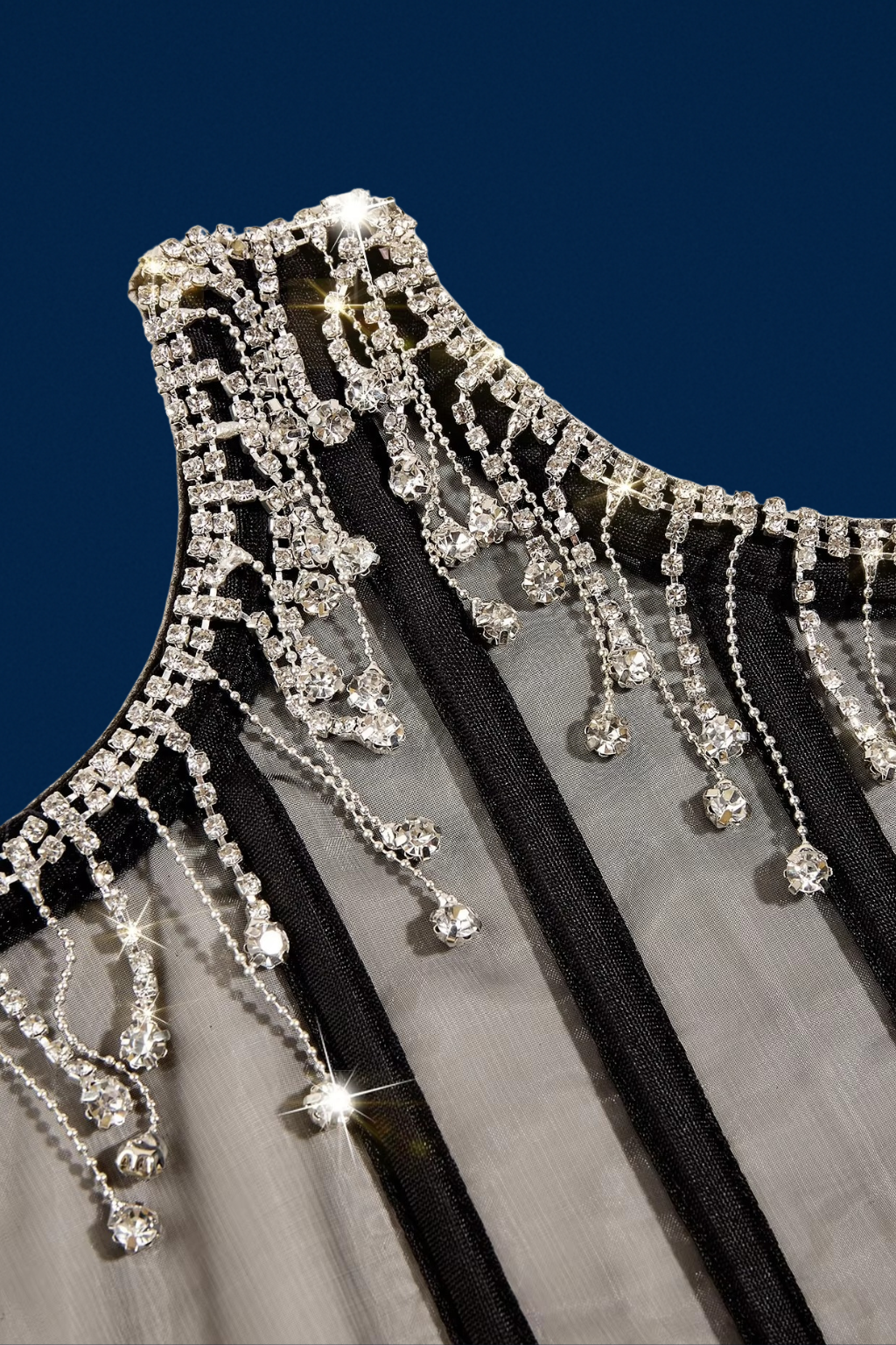 Original | Women’s Bling Diamond Tassel Corset Waist Belt