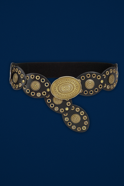 Original | Bohemian Oval Patchwork Waist Belt