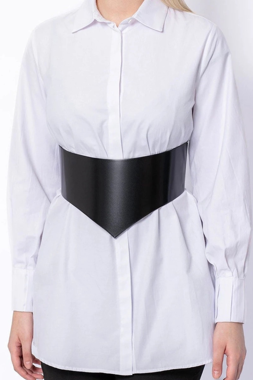 Original | Corset Belt Bandage Super Wide Pu Leather