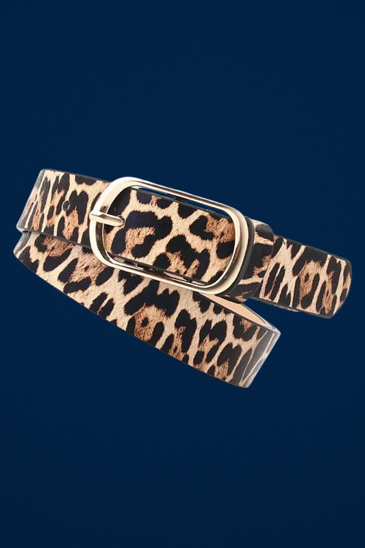 Original |Retro Female Leopard Belt Women Luxury Belt