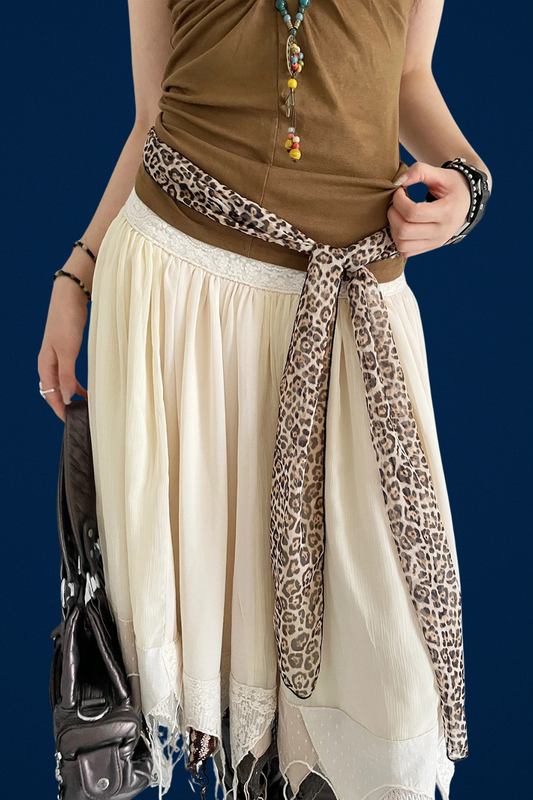 Original | American Sexy Girl Style Leopard Print Belt