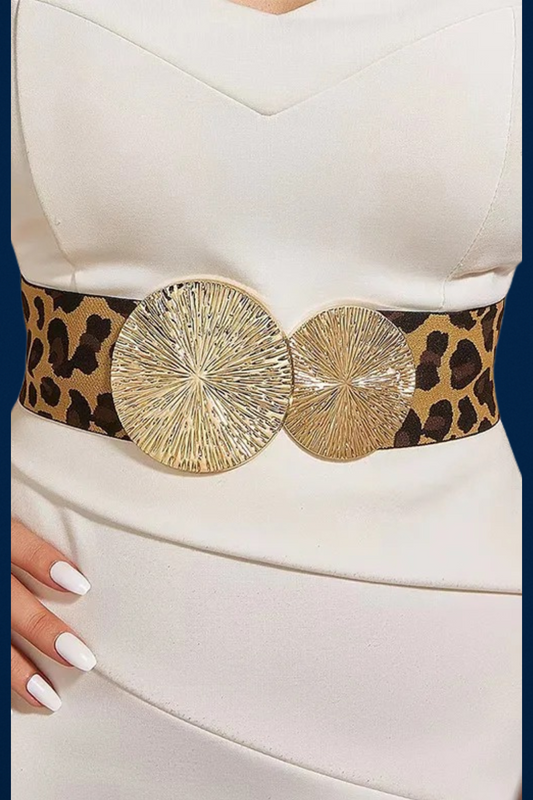 Original | Fashion Elastic Leopard Wide Corset Belt