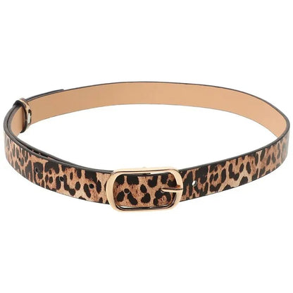 Original |Retro Female Leopard Belt Women Luxury Belt