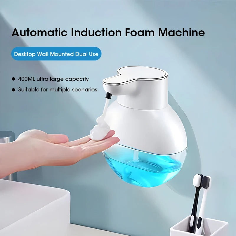 FoamSense™ Touchless Soap Dispenser – Transparent Tank