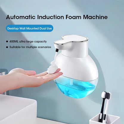 FoamSense™ Touchless Soap Dispenser – Transparent Tank